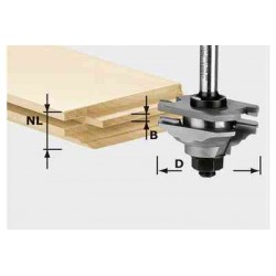 Fraiselanguetter profiler D46 x D12-FD 490643